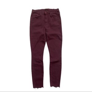 NWT MOTHER The Looker High Waisted Skinny Ankle